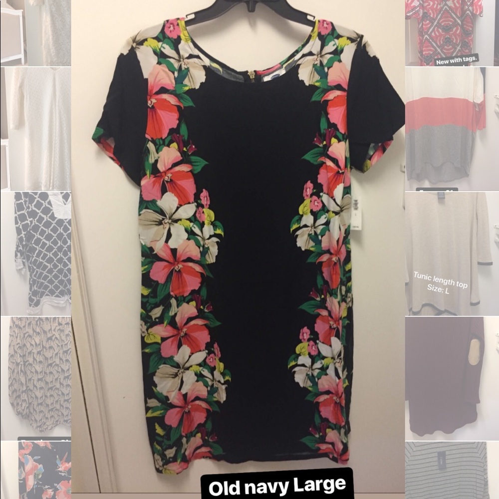 Old navy dress. New with tags. Size large.
